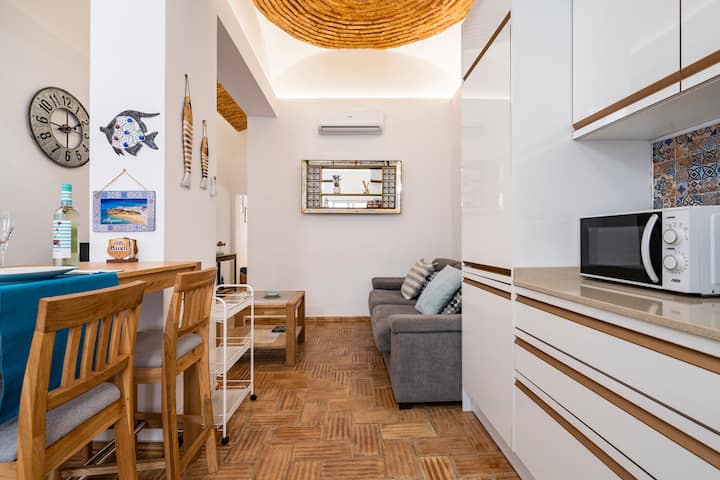 Casa Felicidade - Maison De Ville Avec Rooftop - Faro