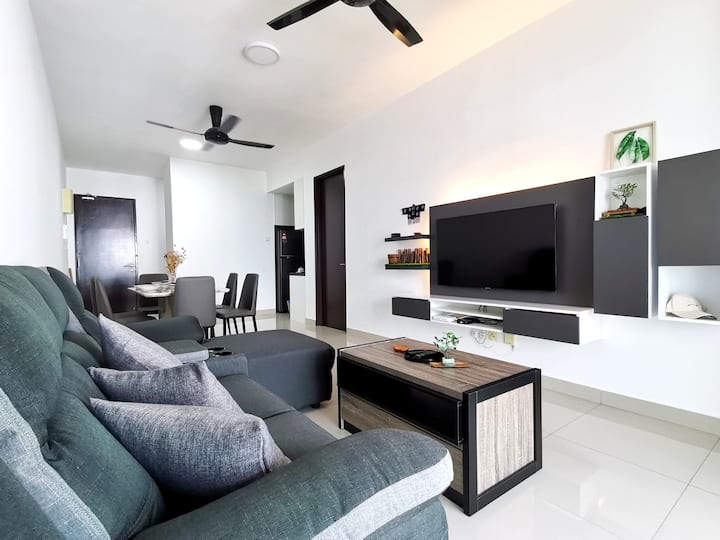 Stylish Balcony 3br 5pax C180/ioicitymall/balakong - Balakong