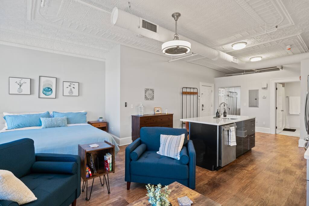 Spacious Downtown Studio