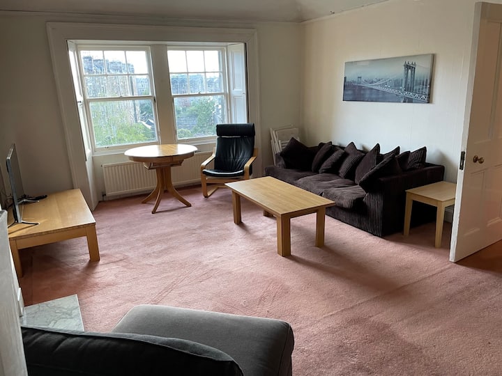 West End Georgian Flat - 10m Walk Princes St Wi-fi - Edinburgh