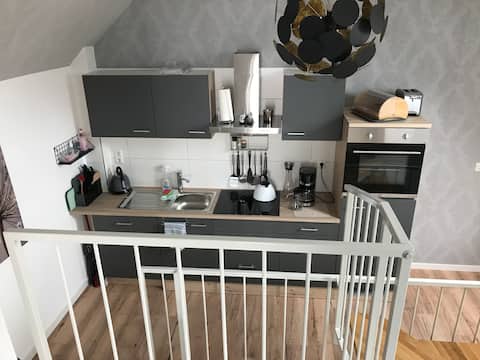 Successful Airbnb property: Beautiful loft in Jena / Cospeda in Jena
