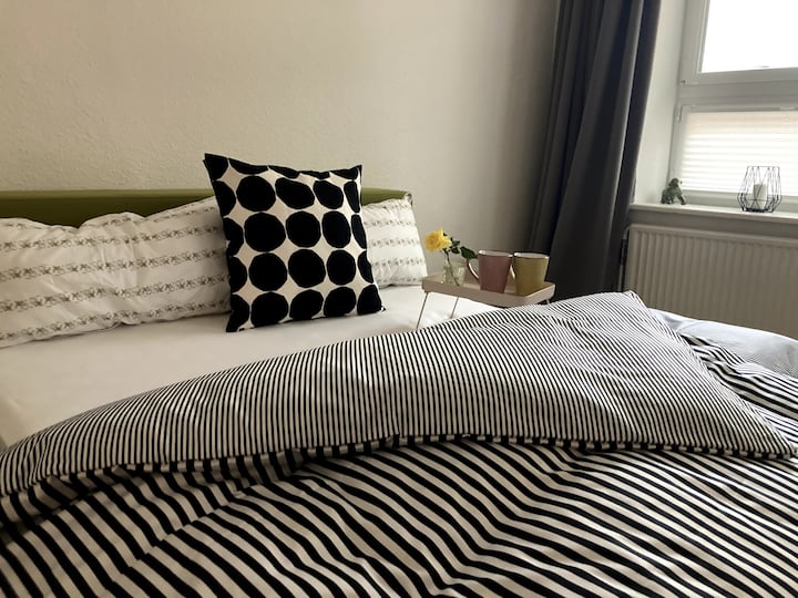 Zelena spavaća soba