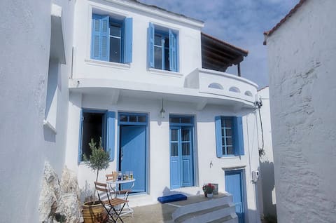 House in the old village with 360-degree views