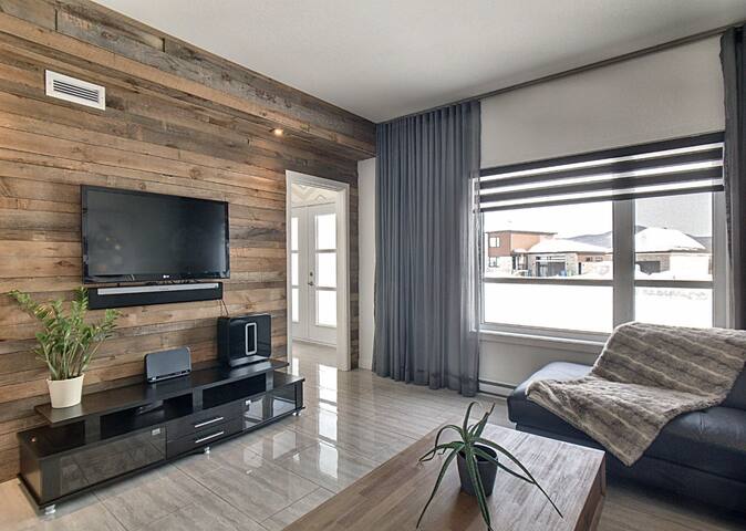 Maison luxe près du Vieux-Québec Chalet Nature gallery image 5