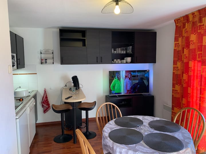 T2 Cabine Pour 4 Personnes Tout Confort - Plateau de Beille