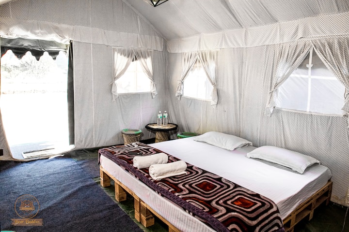 Riverside Camp With Attached Washrooms - India
