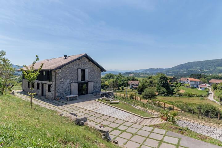 Apartamento en chalet en reserva de Urdaibai