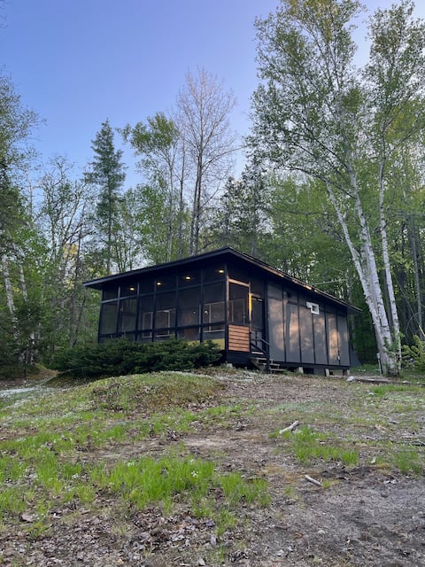 Lakefront mid-century cottage with chef's kitchen