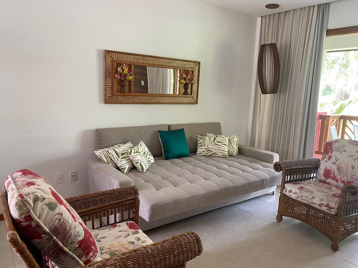 Imóvel de sucesso: Super cozy apartment in Praia do Forte em Salvador