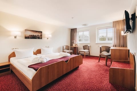 Breathtaking view of Bastei! Laasenhof