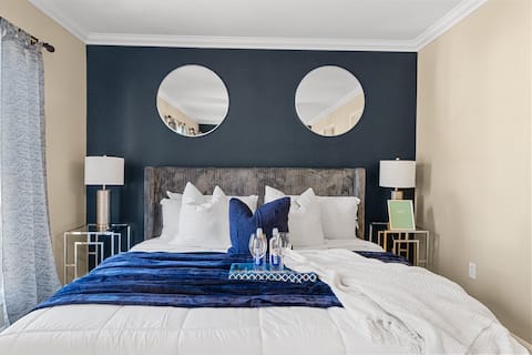 Cozy Home in MD: King bed, Wi-fi, free parking