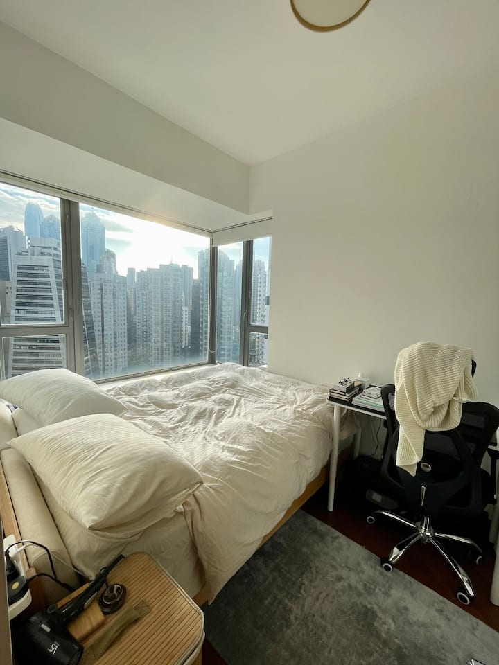 Chambre avec vue imprenable sur la ville