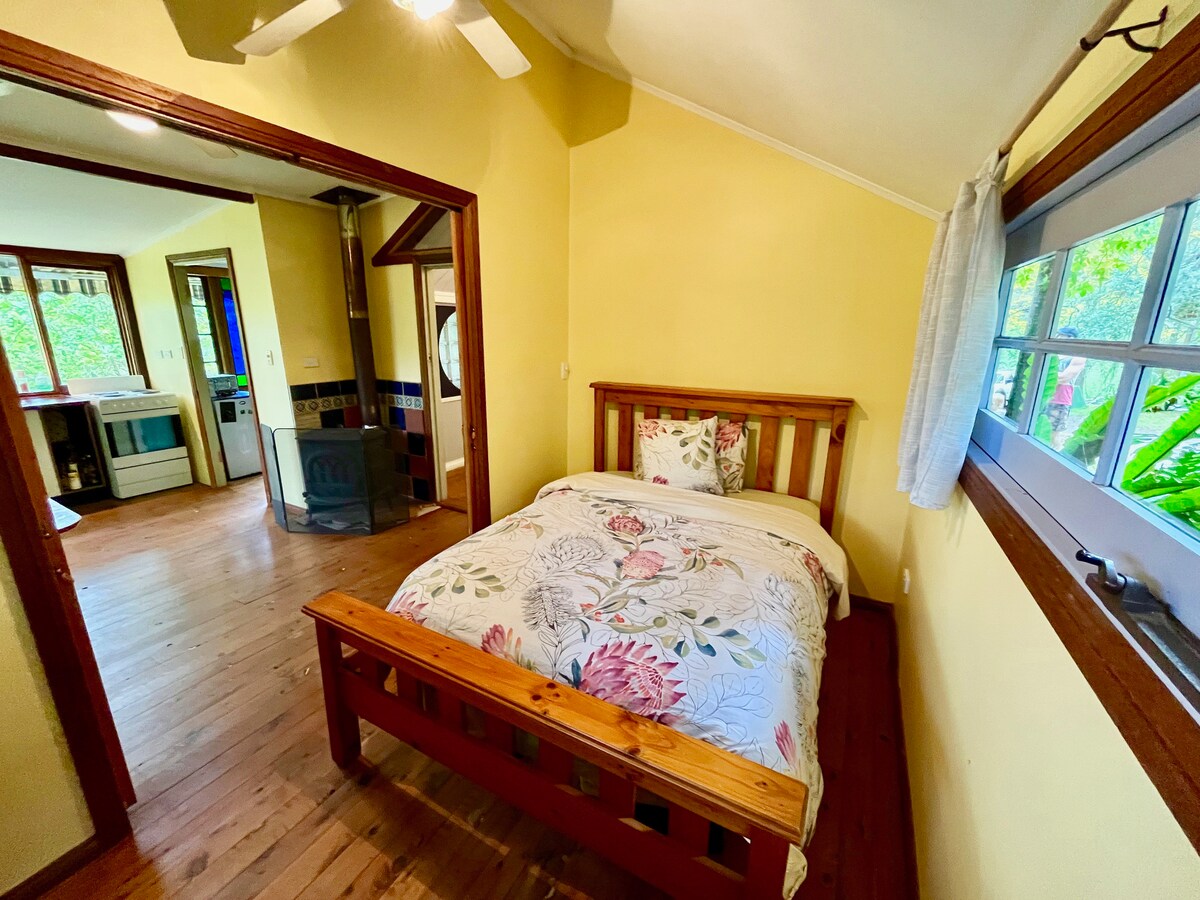 Segundo dormitorio con puerta corrediza para mayor privacidad 