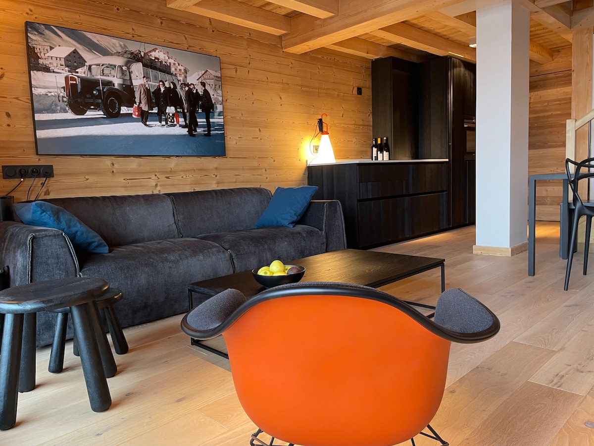 Successful Airbnb property: Ultra Centre – Terrace      
 - Breathtaking view - in Huez