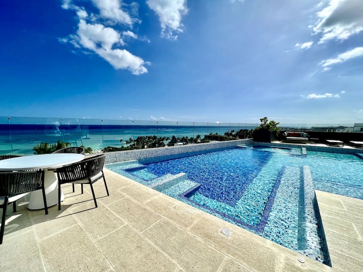 Luxury 1BR condo/Prime location&Amazing amenities Vacation homes for