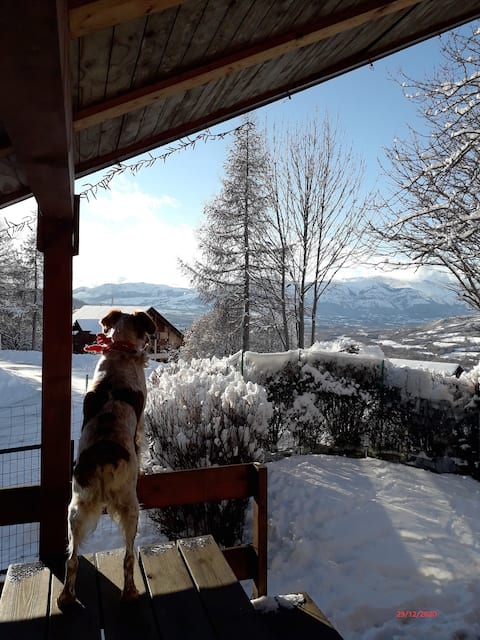 Chalet beautiful view Mountain