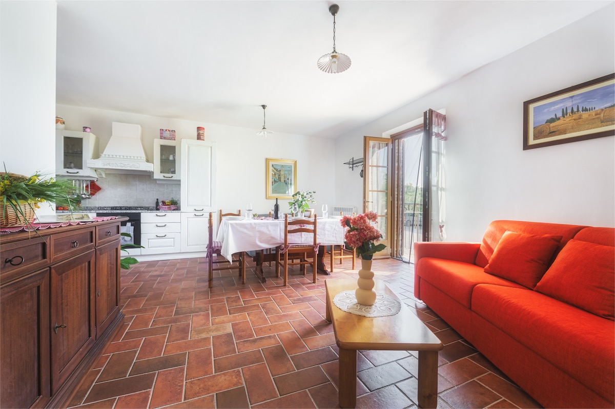 Annonce Airbnb populaire: Il Gelsomino, apartment between Tuscany and Umbria à Umbria