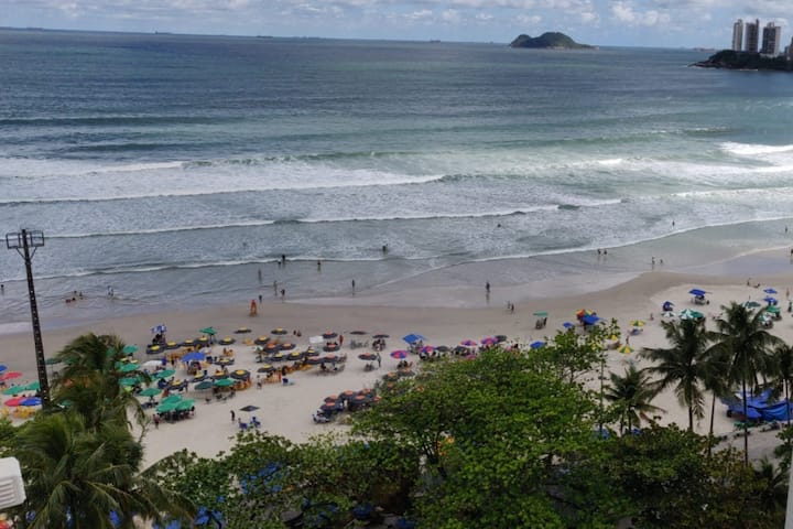 Apto Pitangueiras Pé Na Areia Ao Lado Shopping - Guarujá