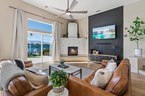 Modern Marina Lake Home with Amazing Views