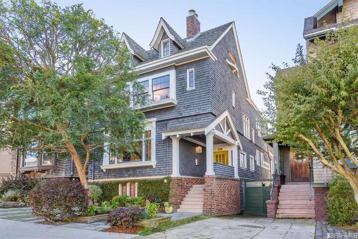 Historic Four Bedroom Home near Golden Gate Park