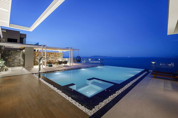 Brand new 6 bedroom villa with a heated pool