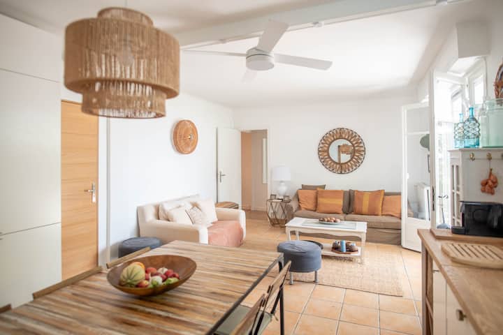 Unique : Beau 4 Pièces Sur  Joli  Jardin Vue Mer - Nizza