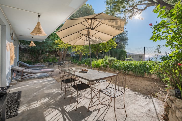 Unique : Beau 4 Pièces Sur  Joli  Jardin Vue Mer - 濱海自由城