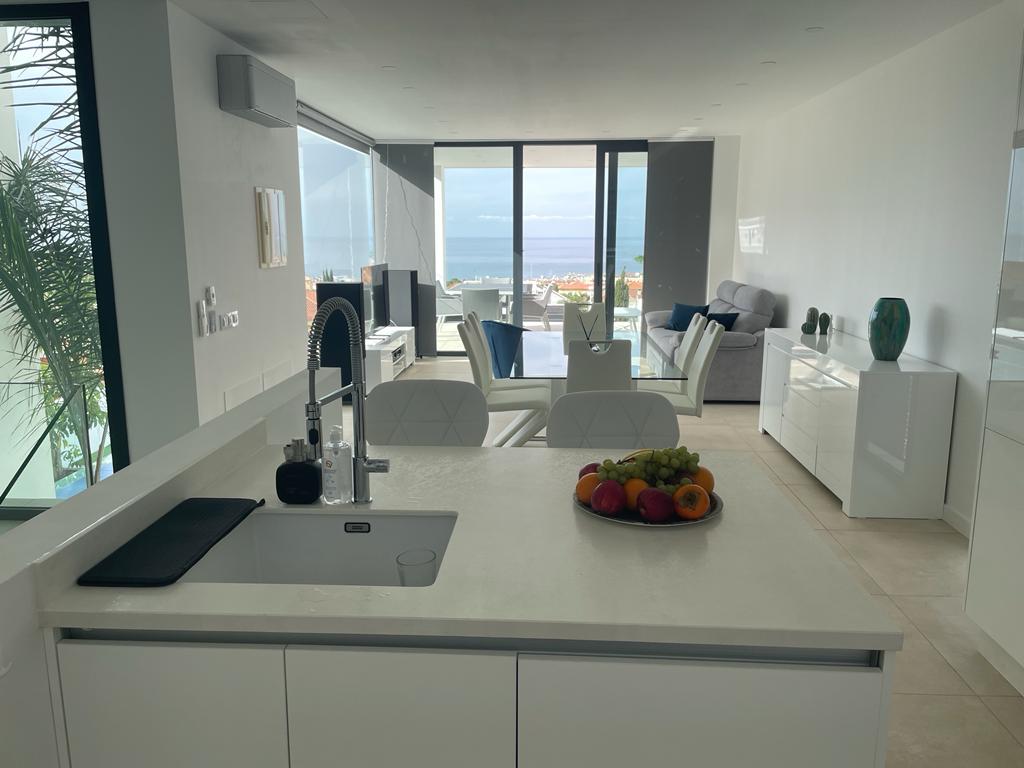 Successful Airbnb property: Villa Paraiso Madronal with sea view, heated pool in Adeje