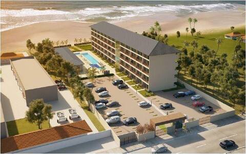Beachfront Flat near Veneza Water Park