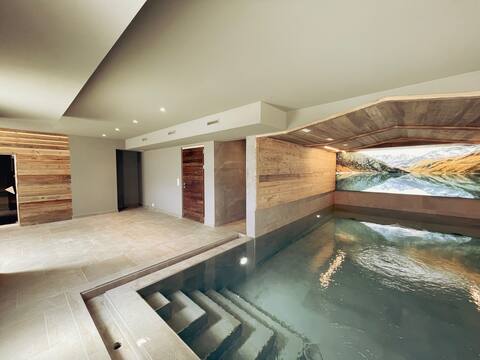 Superbe logement avec piscine au coeur du village