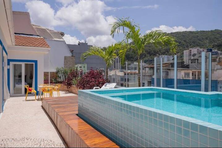 230 m2 rooftop em Copacabana com piscina privativa gallery image 3