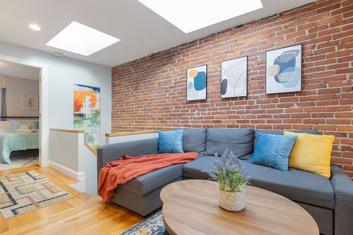 *NEW* 3 BR South End Duplex with A/C in the city!