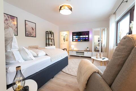 INhome: Business Apartment -Küche -Parken -Netflix