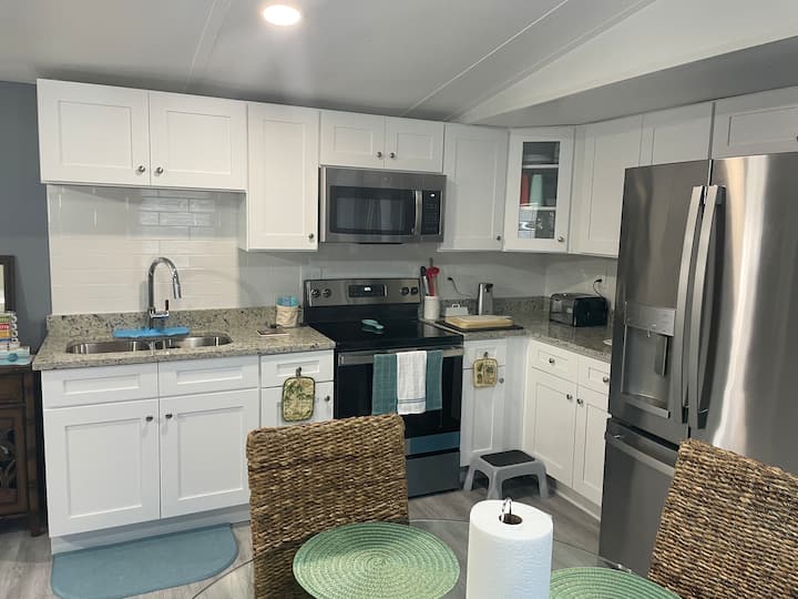 FL style mobile home on canal to Bay with dock! Houses for Rent in