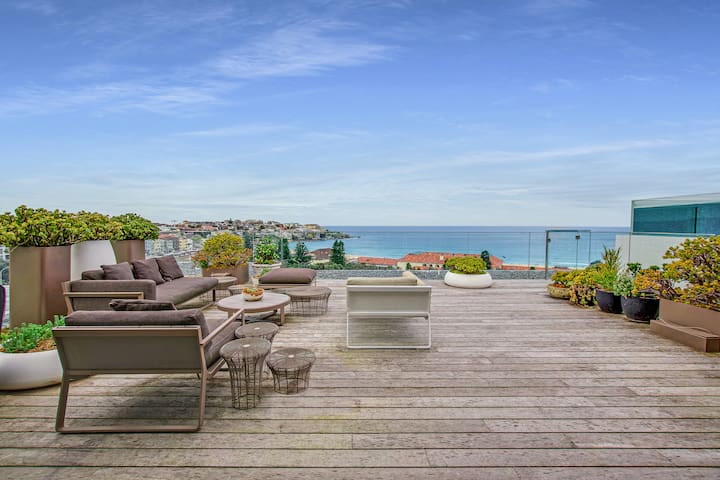 Two level Penthouse 180 degree view of Bondi Beach