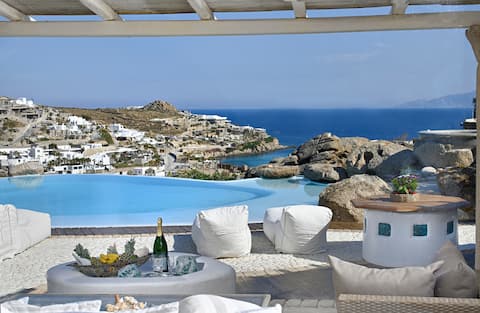 Paraga Scorpios area Villa1 by CalypsoSunsetVillas
