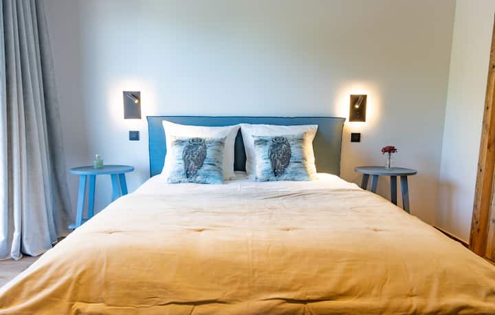 Сина соба со телевизор