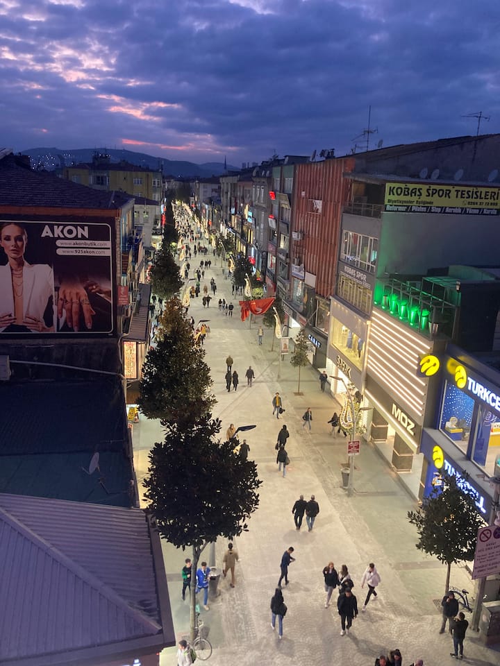 Spacious Apartment with a View in the heart of the city Flats for