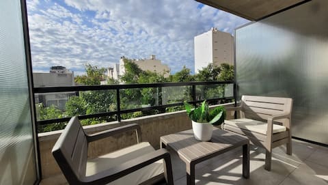 Design apartment 1-Terrace in the Sun with garage