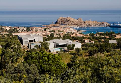 Beautiful architect house, sea view, Balagne