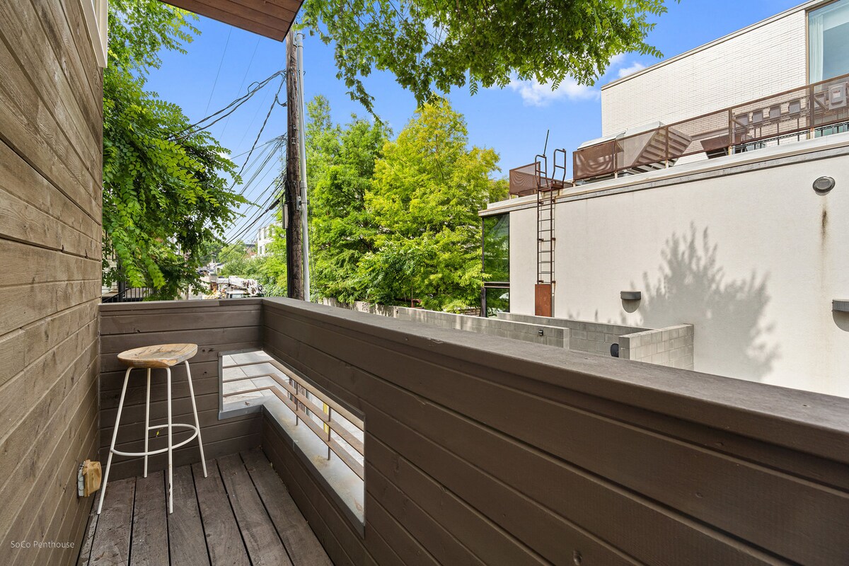 Lux SoCo Penthouse in the Heart of Austin