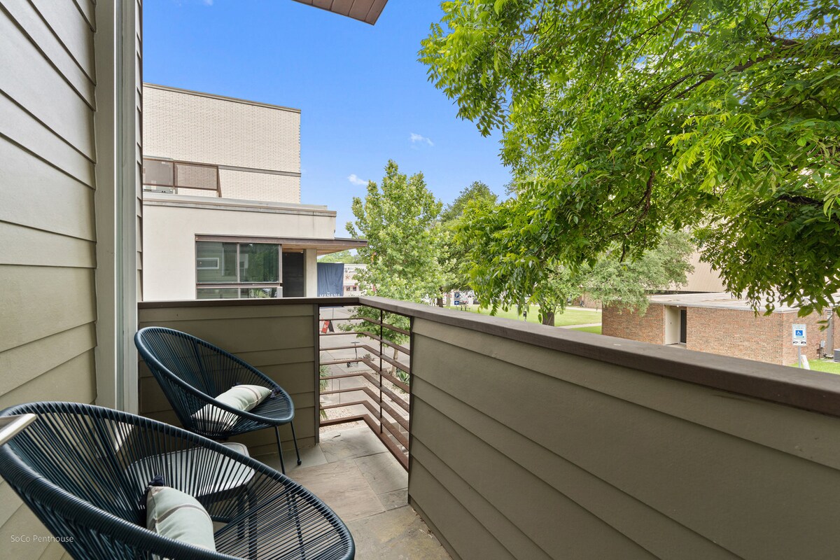Lux SoCo Penthouse in the Heart of Austin