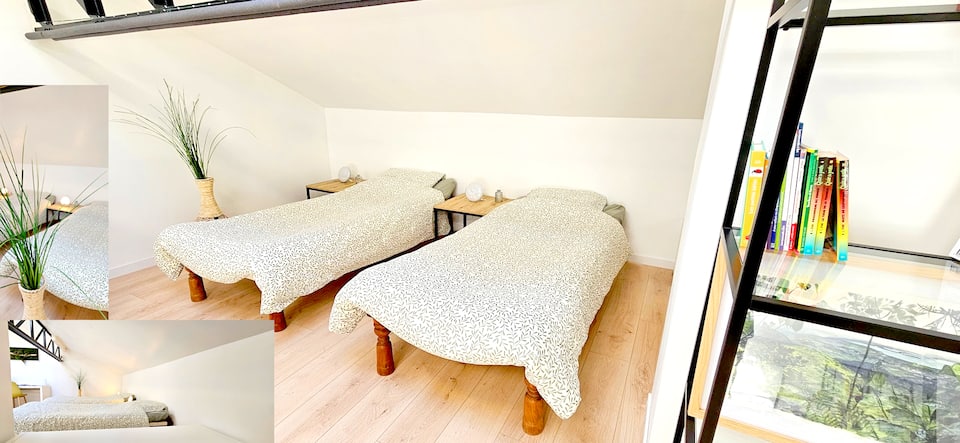 Espace détente avec hamac