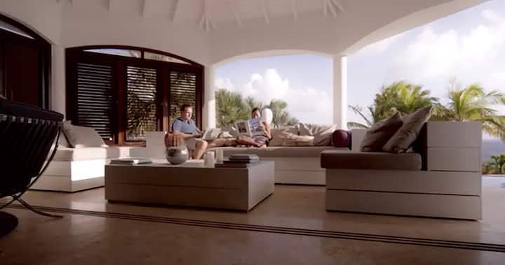 Ocean View Villa,walk To Beach,pool, 5 Star Resort - Curaçao