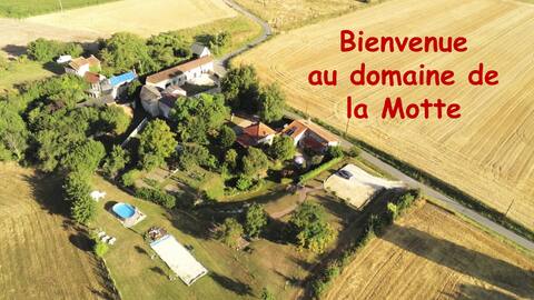 Estate for 20 people with room and equipped kitchen