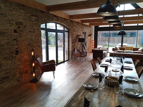 Domaine Peulven, villa 5 minutes from the beaches, 22 people