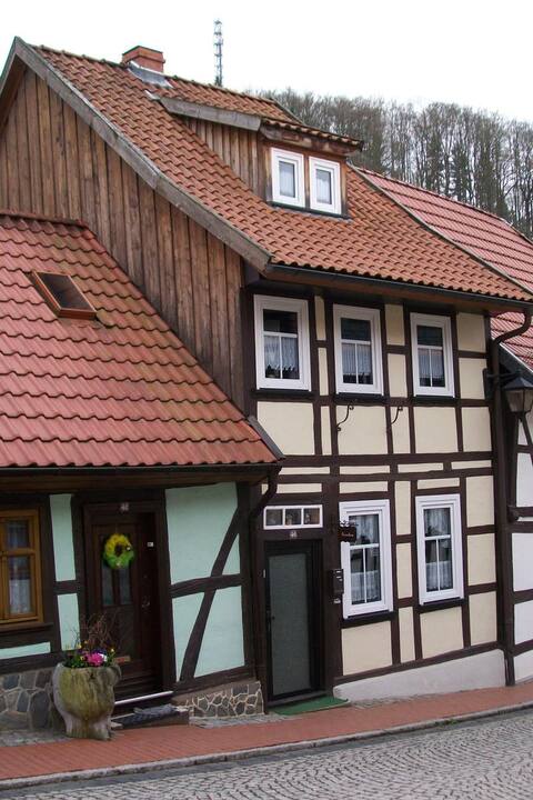 Historic half-timbered house Inge
