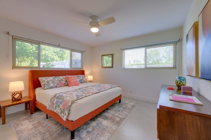 2e slaapkamer met kingsize bed