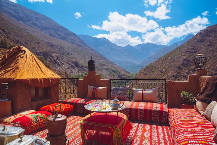 Talberjt, Atlas Kasbah Lodge - Asni
