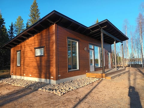 Modern cottage in its own peace.